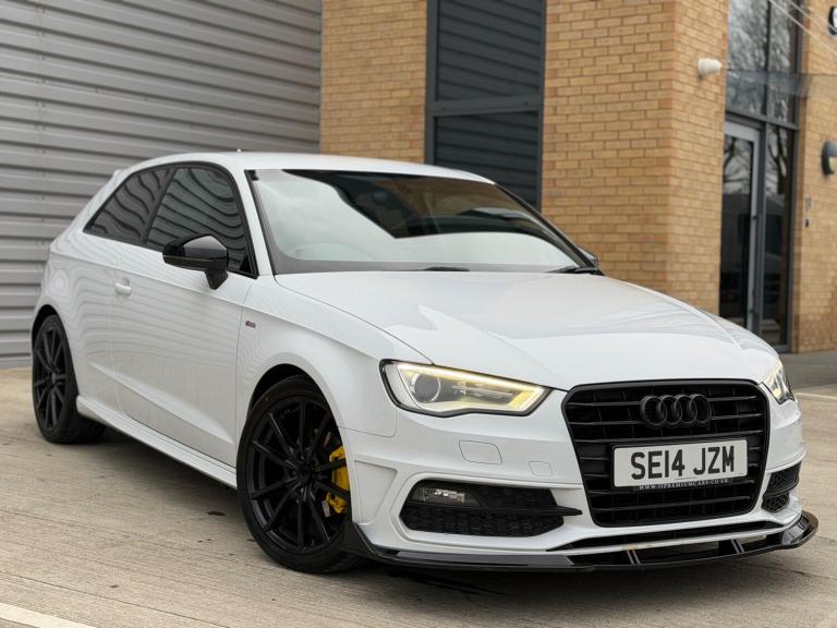 2014 AUDI A3 2.0 TDI S Line ++ IBIS WHITE ++ EXCLUSIVE PACK + MODIFIED + 2 KEYS