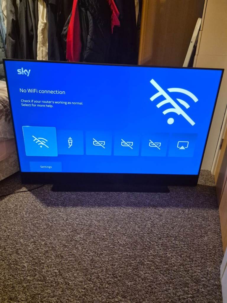 Sky Glass 55inch Smart TV Black