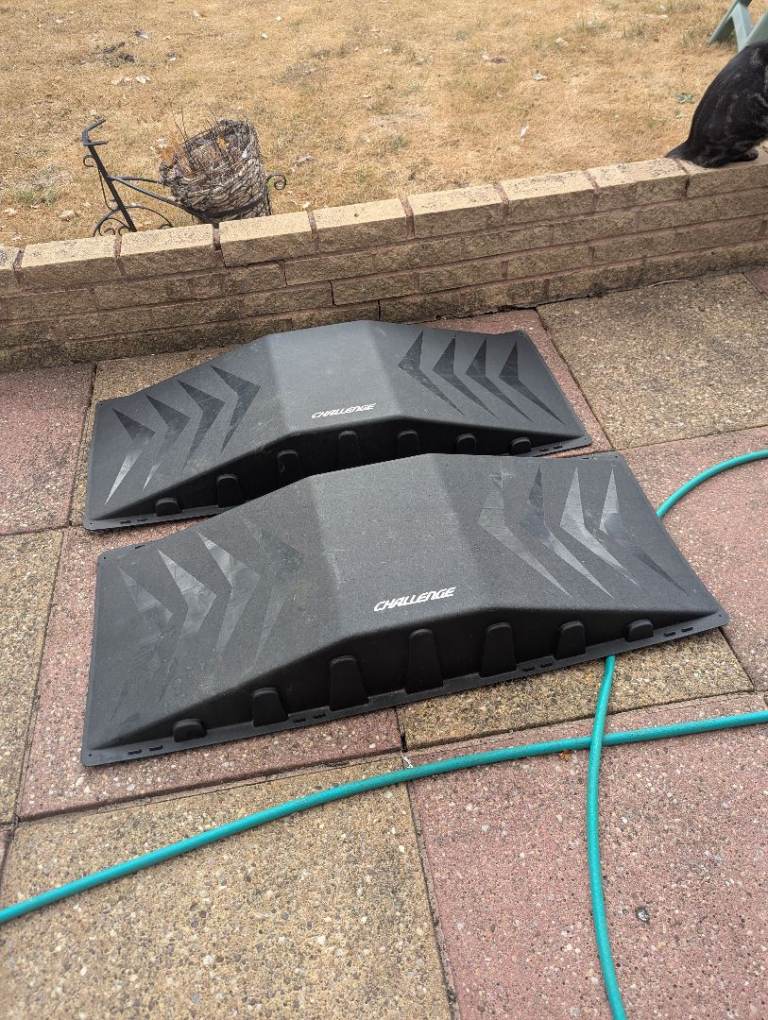Pair of Challenge Skate Ramps - Good Condition
