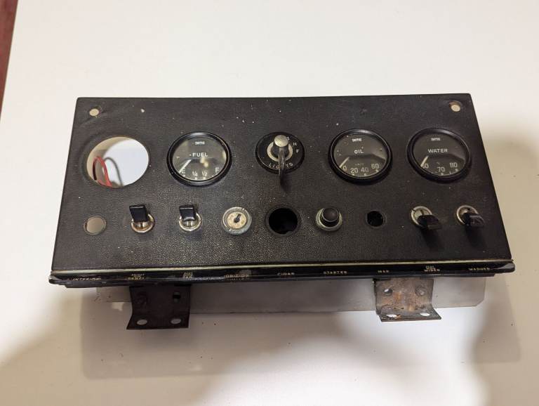 Dash dials control panel MK2 Jaguar 