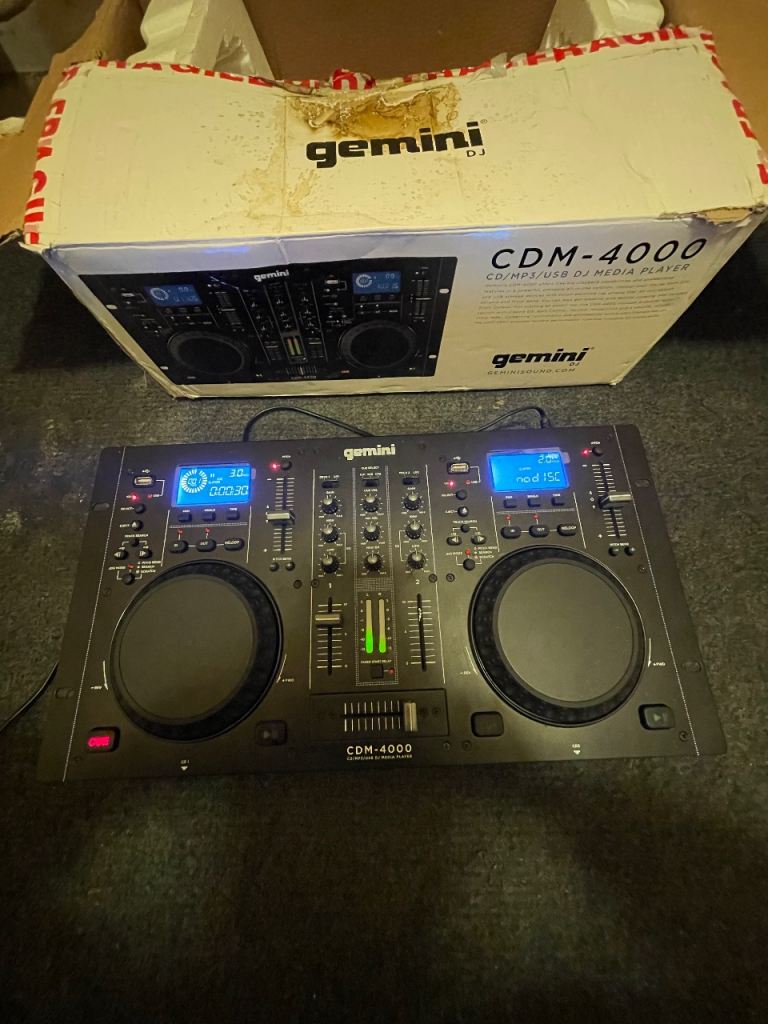 Gemini cdm 400 dj media player 