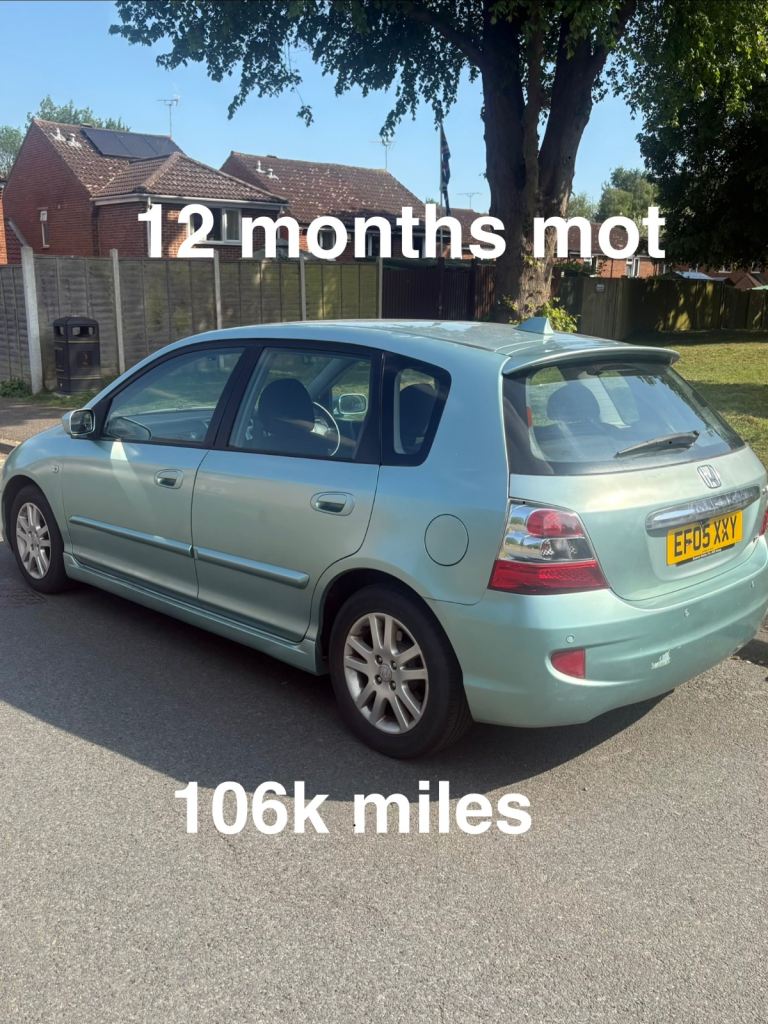 Honda, CIVIC, Hatchback, 2005, Manual, 1590 (cc), 5 doors
