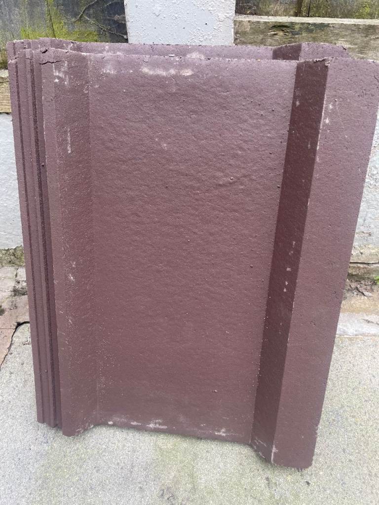 marley wessex roof tile smooth brown new