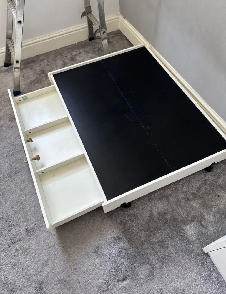 Great little trading company White Under Bed Storage Drawer with Rope Handle