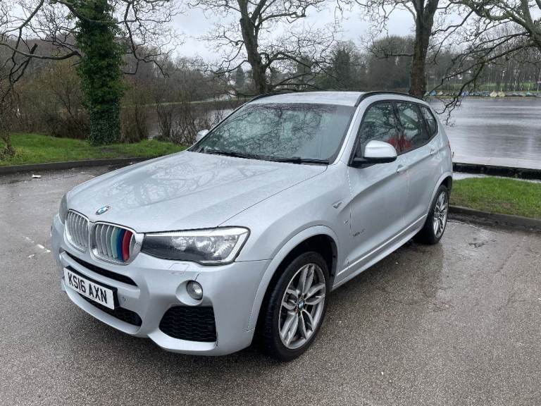 BMW X3 3.0D M SPORT AUTO 4X4, 2016 REG, LONG MOT, SERVICE HISTORY & TOP SPEC 