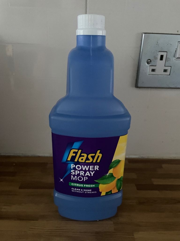 Free flash power spray mop refill