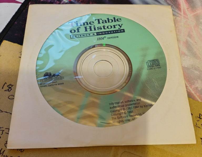 Time Table of History CD