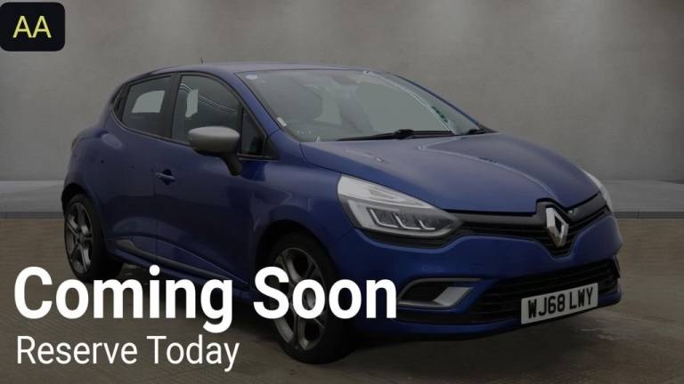 2018 Renault Clio 0.9 TCE 90 GT Line 5dr HATCHBACK PETROL Manual