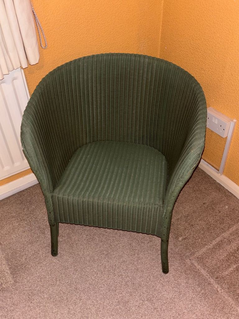 Vintage Lloyd Loom Lusty Chair