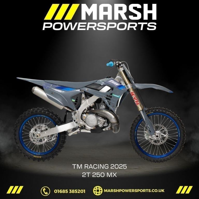 TM RACING 2T 250 MX 2025 Model - TM Racing Dealer - Reserve Now!