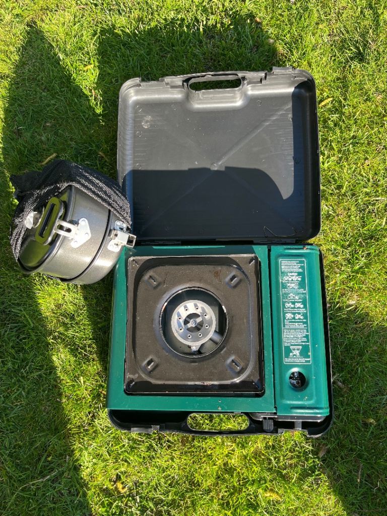 Portable Camping stove and pans 