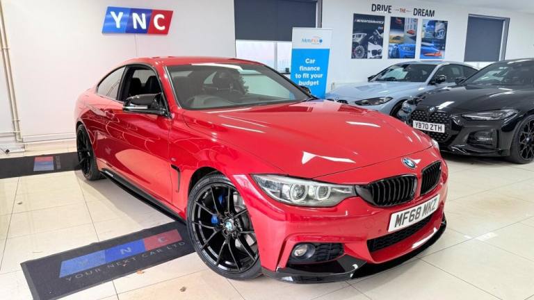 2018 BMW 4 Series 420d [190] M Sport 2dr Auto [Professional Media] COUPE DIESEL Automatic