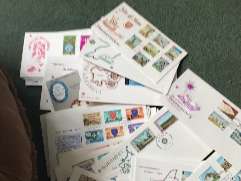 65 first day covers
