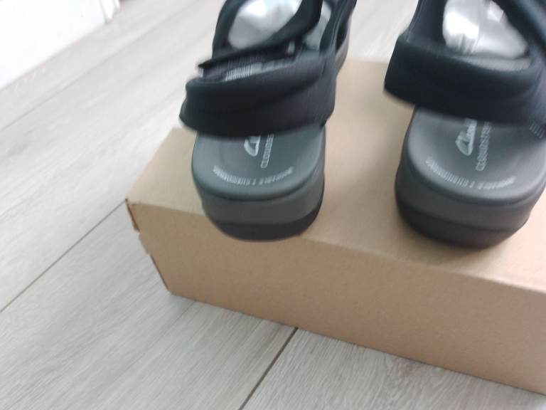 Clarks textile sandals 