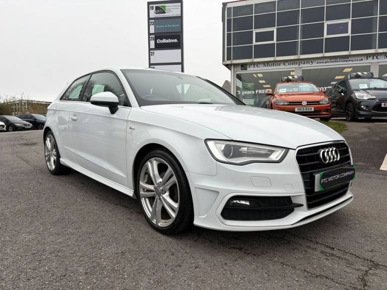 2015 15 AUDI A3 1.6 TDI S LINE HATCHBACK 3DR DIESEL MANUAL EURO 6 (S/S) (110 PS)