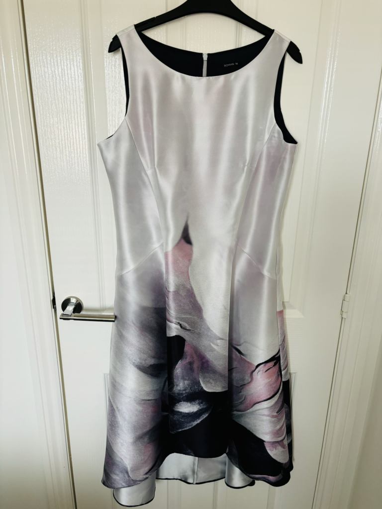 Dip hem dress from Roman 