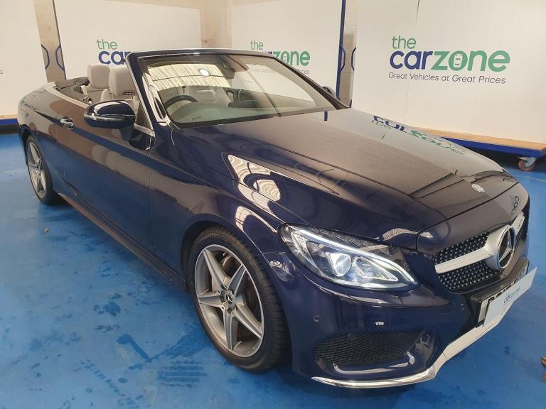 2017 Mercedes-Benz C Class 2.1 C220d AMG Line (Premium Plus) Cabriolet G-Tronic+ Euro 6 (s/s) 2dr...