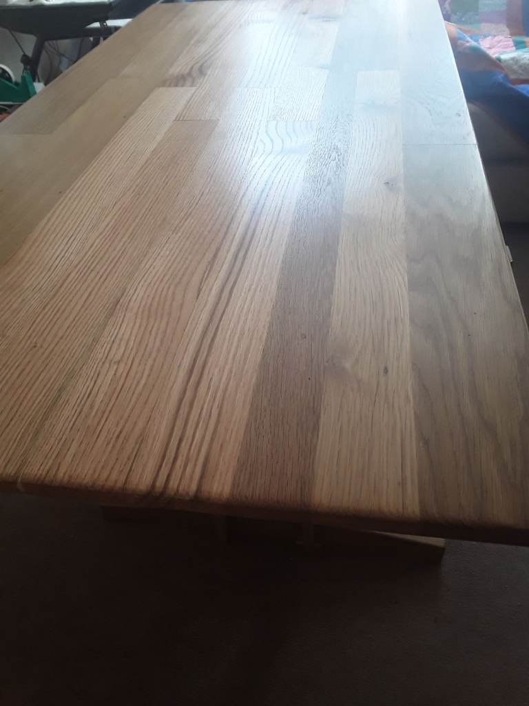 Oak refectory table