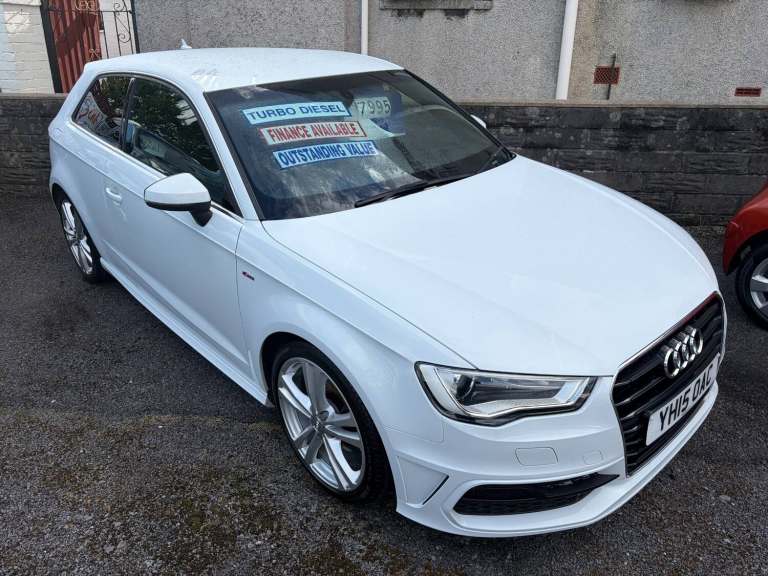 2015 Audi A3 2.0 TDI S Line 3dr HATCHBACK Diesel Manual