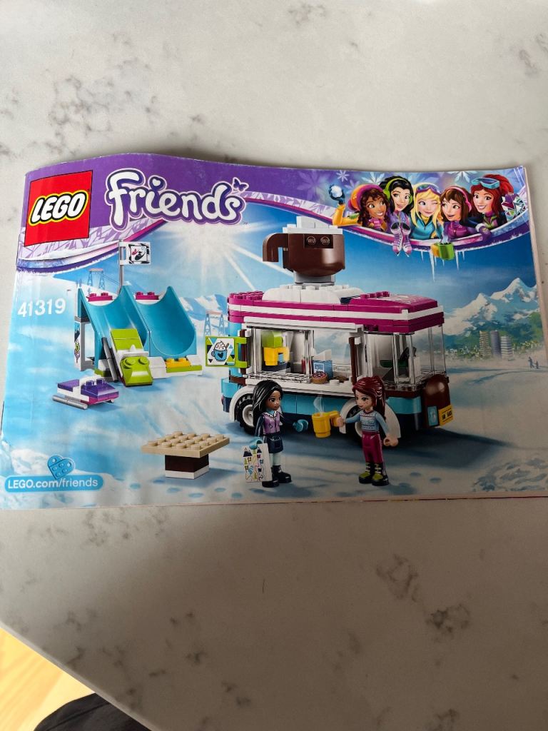 Lego 41319 Snow Resort Hot  Chocolate Van
