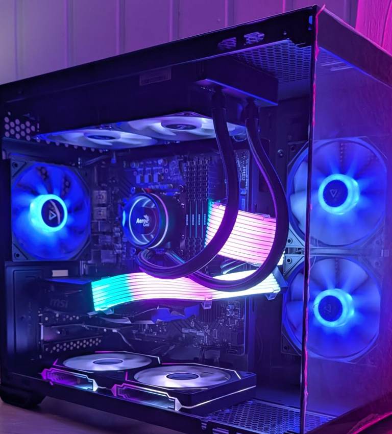 Gaming PC | RTX 4060 | Water Cooled CPU | 4TB Fast Storage (NVME) | New Parts - Warranty included