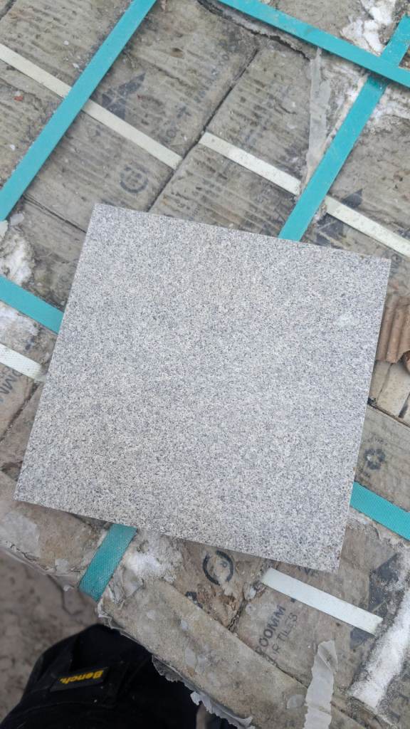 Talasey Cava Granite Porcelain Tyles Grey 200 x 200 x 20mm 21m2