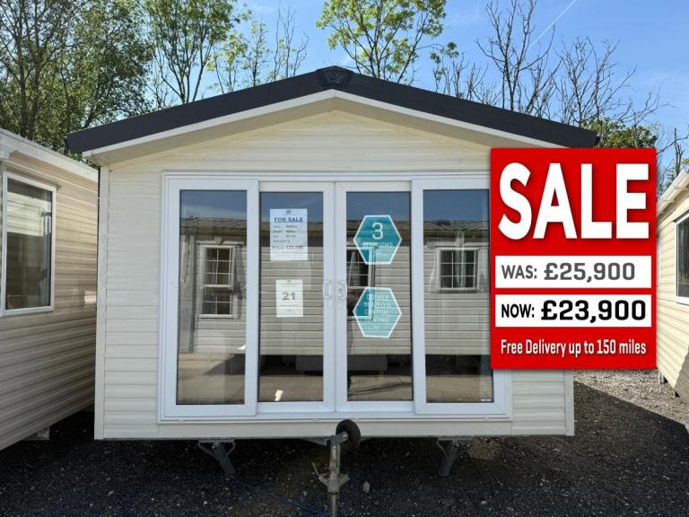 3 Bed 2022 Static Caravan -DG, CH, Patio Doors - Offsite for Own Land / Farms