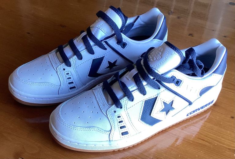 Converse AS-1 Pro Trainers – White/Navy. Size 6.5 ( 40.5 )  New and unworn.