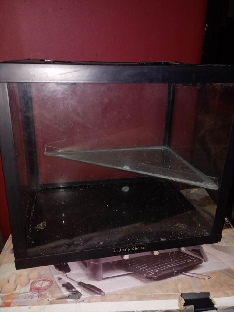 Animal tank never used