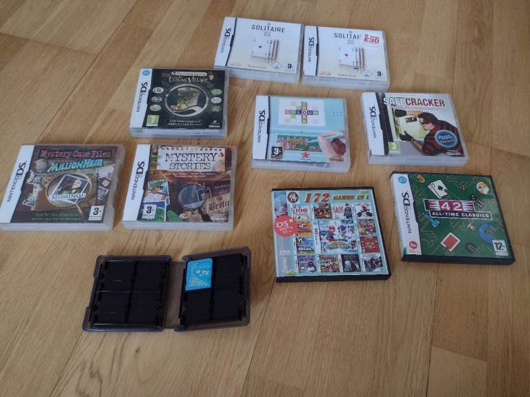 Nintendo DS Games Bundle – Various Titles, Good Condition