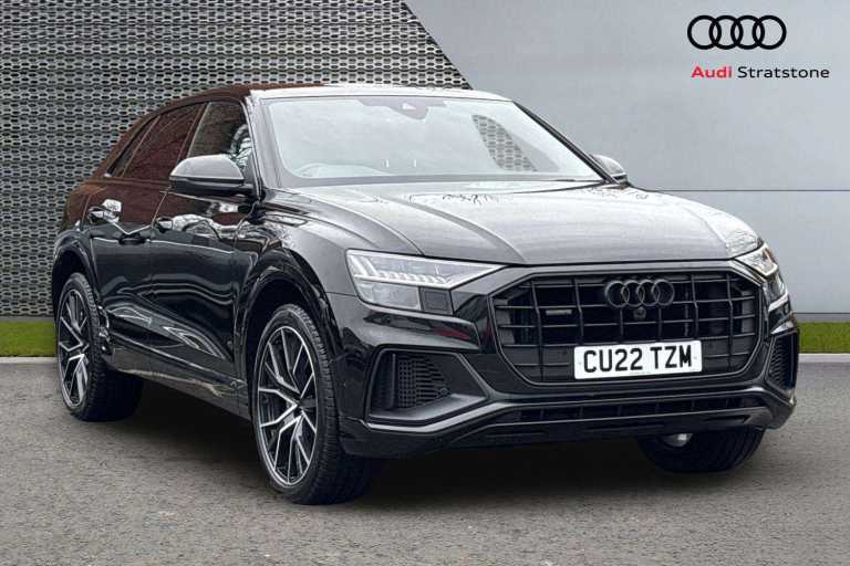  Audi Q8 55 TFSI e Quattro Black Edition 5dr Tiptronic SUV Plug-In Hy Automatic