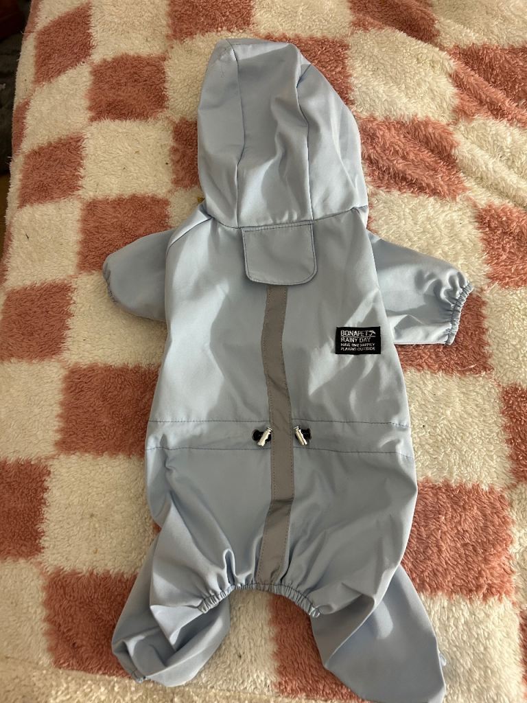 Dog waterproof raincoat brand new 