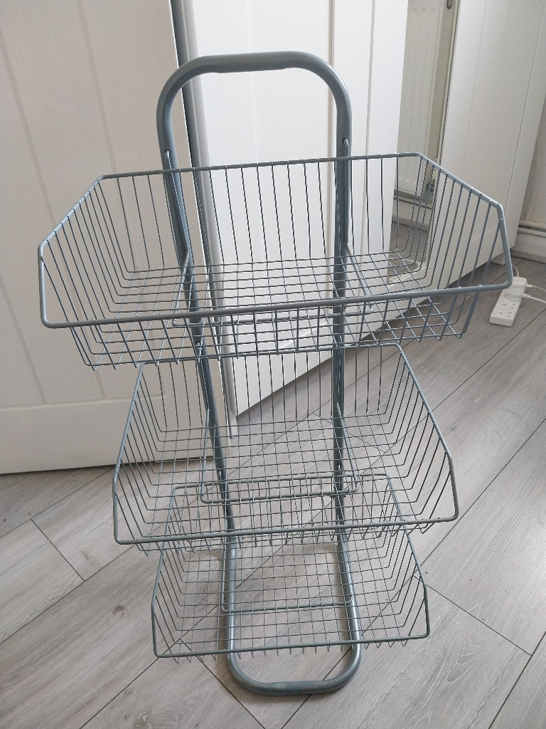 Kitchen storage trolley 