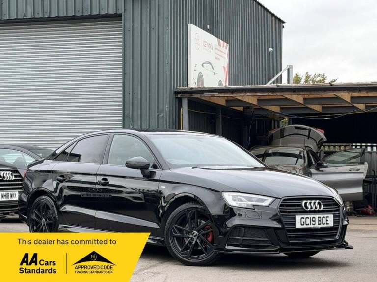 2019 Audi A3 35 TFSI Black Edition 4dr S Tronic SALOON PETROL Automatic