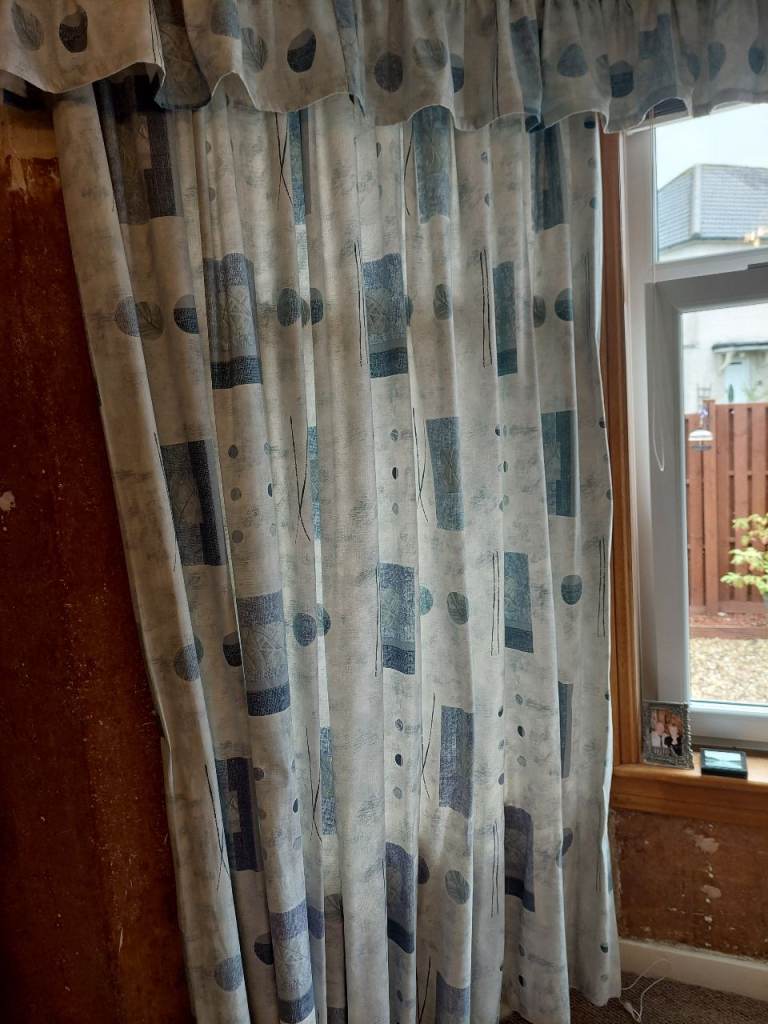 CURTAINS PLUS RAIL AND FITTINGS, £50.00 for Sale in Knightswood ...