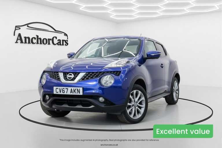 2017 Nissan Juke 1.6 Tekna SUV 5dr Petrol XTRON Euro 6 (117 ps) Hatchback Petrol Automatic