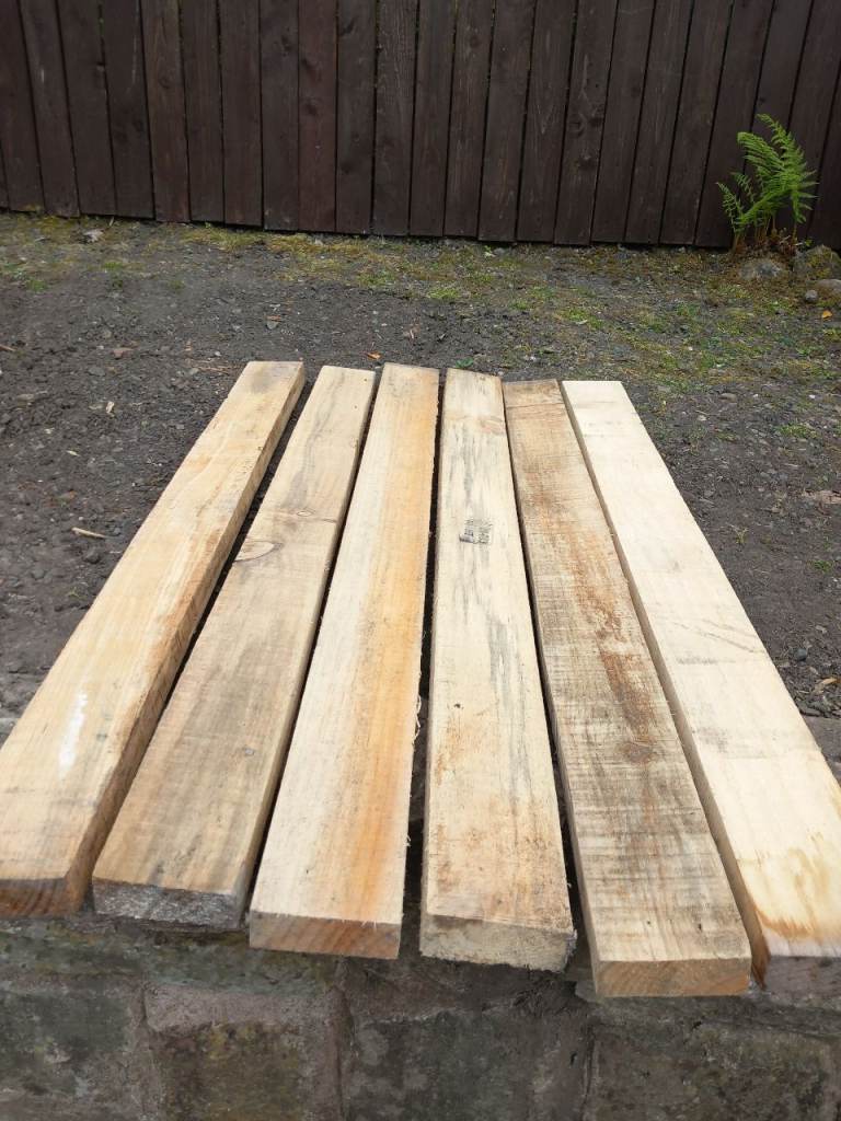 Timber lengths, £2.45 each. Collection only from Rawtenstall. 