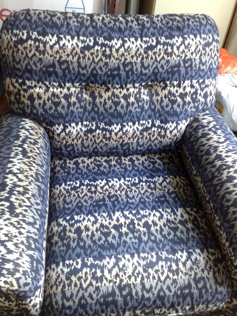 BEAUTIFUL ARMCHAIR FROM ITALIAN DESIGNER FANTONI - 90 cm x 90 cm - REDUCED TO £450 UNTIL 27 MAY -