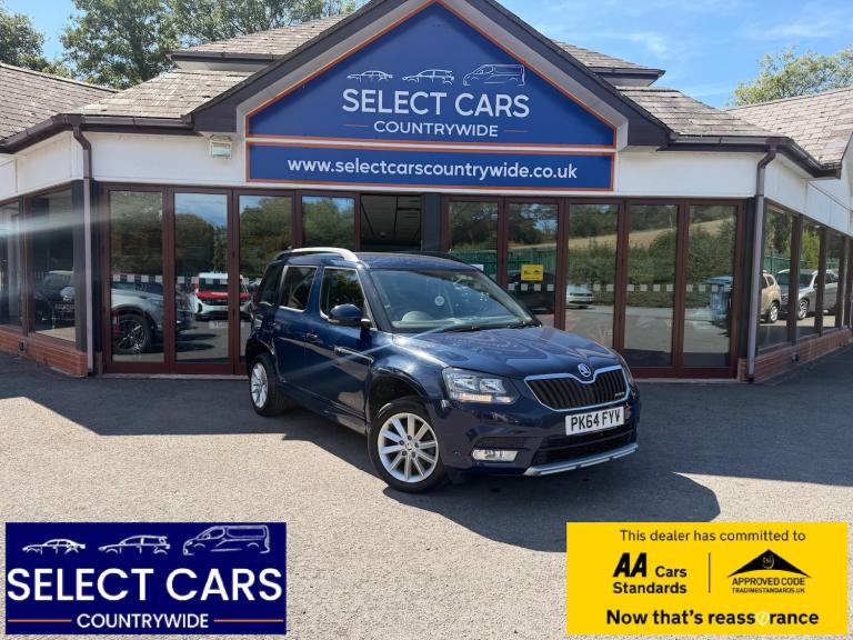 2014 Skoda Yeti 1.6 TDI GreenLine II SE SUV 5dr Diesel Manual Euro 5 (s/s) (105