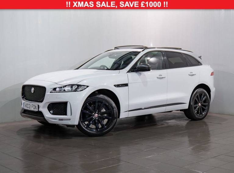 2021 Jaguar F-Pace 2.0 P250i Chequered Flag SUV 5dr Petrol Auto AWD Euro 6 (s/s) (250 ps) ESTATE ...