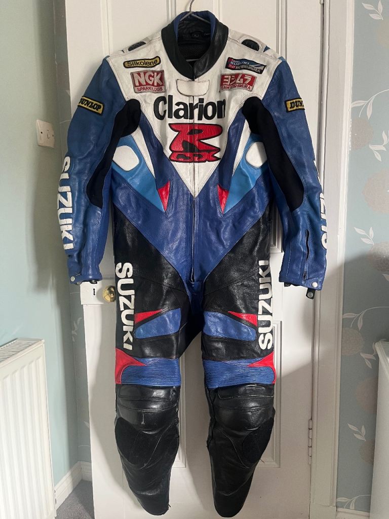 Suzuki gsxr race leather  suit 