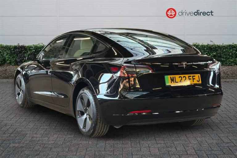 2022 Tesla Model 3 Standard Range Plus Saloon 4dr Electric Auto RWD (241 bhp) Saloon Electric Aut...