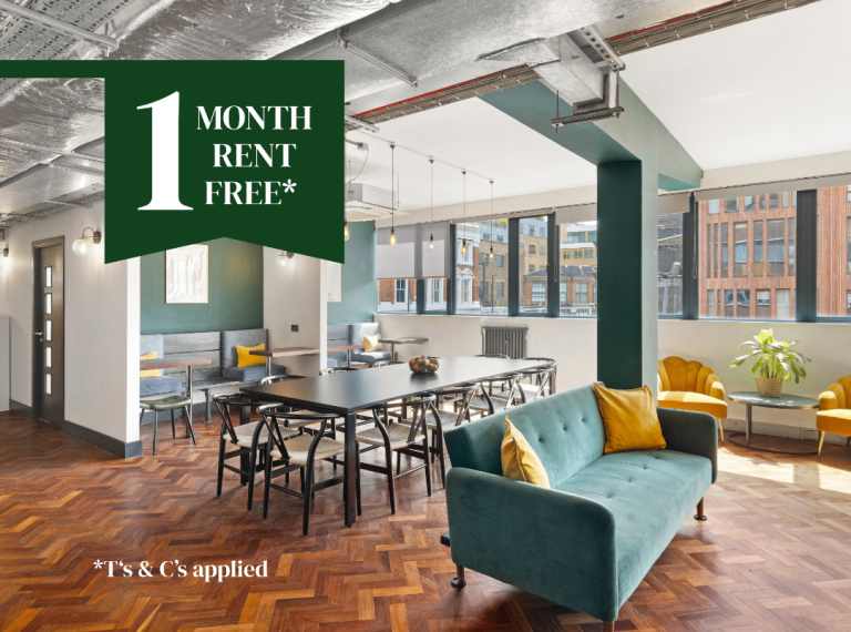 Move-In Ready 8 and 9 Desk Private Offices | Flexible Terms | Rooftop Terrace | Old Street