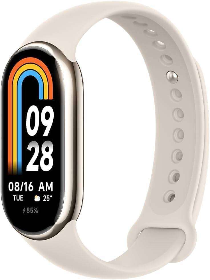 Xiaomi Smart Band 8 (Gold), Blood Oxygen Fitness Traker Heart Rate Monitor Brand New Boxed * Leeds*