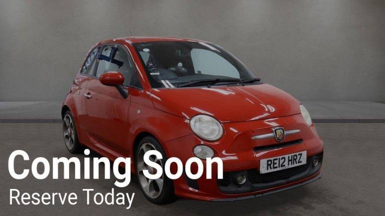 2012 Abarth 500 1.4 16V T-Jet 3dr HATCHBACK PETROL Manual