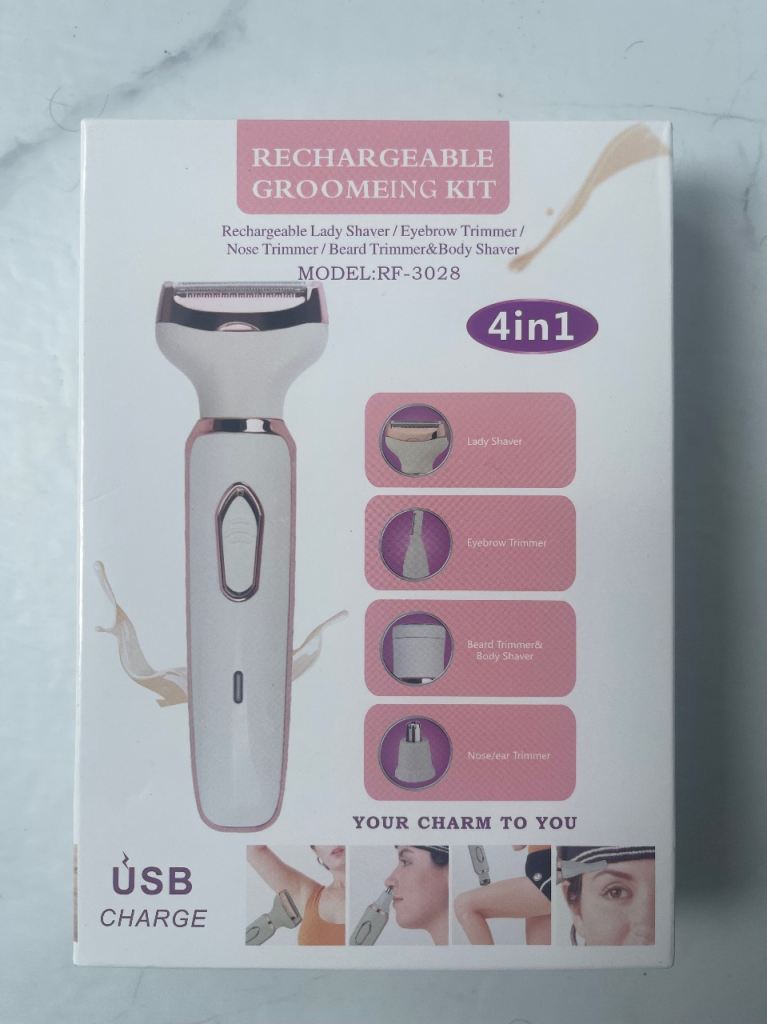 New Grooming Kit Rechargeable USB 4 in 1 RF-3028
