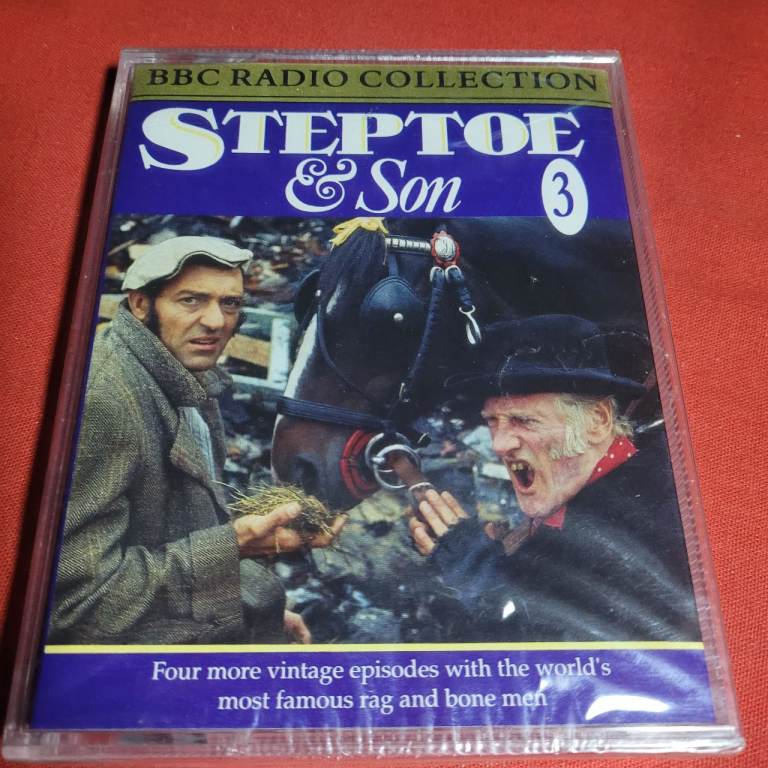 New Sealed  Steptoe and son 3 BBC Radio Collection 1993 Audio Tapes a7