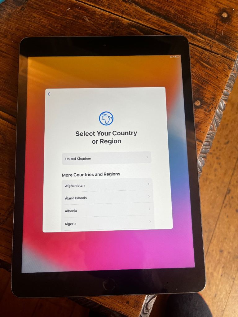 Apple iPad – 8th generation 32gb excellency condition
