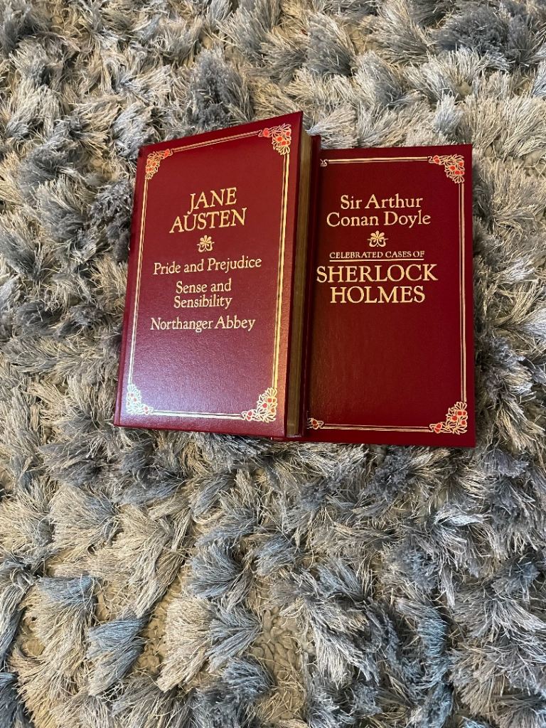 TWO LOVELY BOOKS JANE AUSTEN & SHERLOCK HOLMES