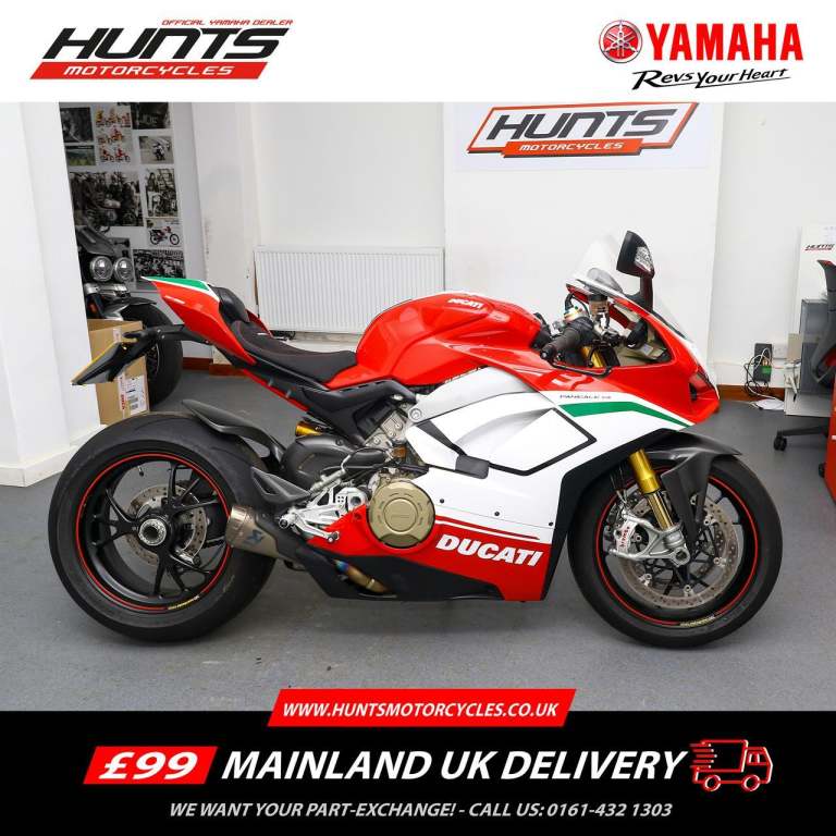 2019, '19 Ducati Panigale V4 Speciale Limited Edition. 1 Owner. Akro. £21,975